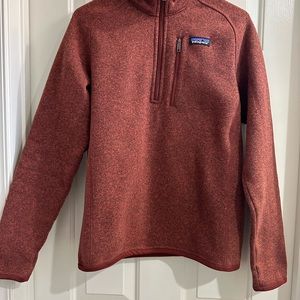 Patagonia better sweater 1/4 zip fleece jacket men’s xs small